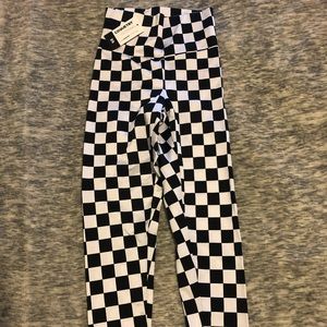 BRAND NEW Coquetry Checkered Leggings